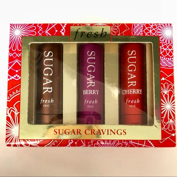 fresh Other - NIB Fresh Sugar “Sugar Cravings” Lip Trio